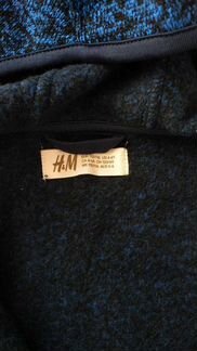 Флисовая вязаная кофта H&M