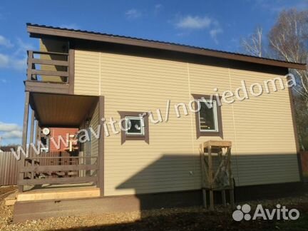 Дом 160 м² на участке 8 сот.