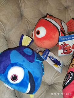 3 мягкие игрушки Disnay pixar