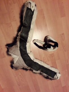 Воротник из канадской лисы