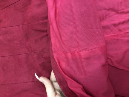 Платье замша