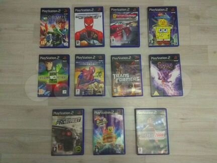 Лицензионные диски PS2