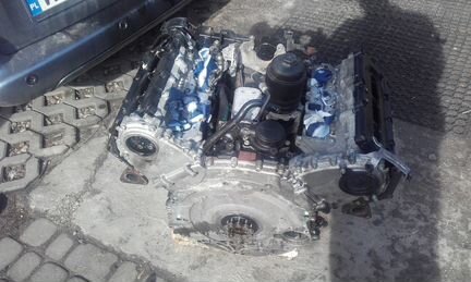 Контрактный двигатель бу Audi Q7 3.0 дизель BUG