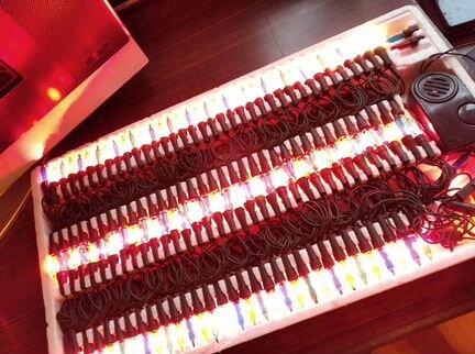 Музыкальная светящаяся гирлянда на ёлку