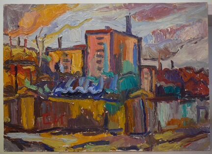 Картины 12 ед. Худ.Сергей Иванов. Член союза.Масло