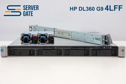 Сервер HP DL360 G9 4LFF 2x E5-2650v3 64 GB