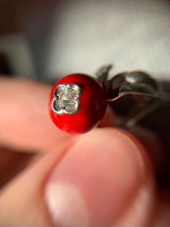 Серьги серебряные