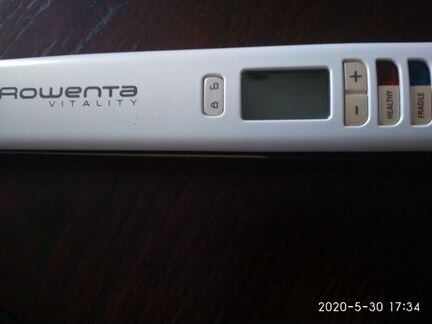 Выпрямитель для волос Rowenta vitaliti ионизация