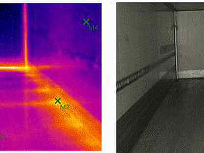 Авито тепловизор. Тепловизионное обследование бетона в греющей опалубке. Осмотр тепловизором Unit 120-90.