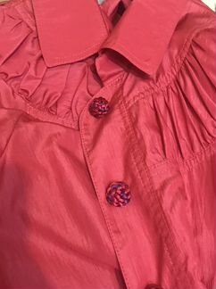 Новый плащ с биркой, р44-46, цвет фуксия