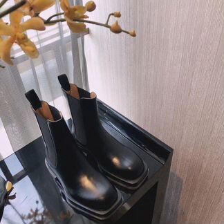 Полусапоги Bottega Veneta кожаные