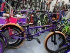 Велосипед BMX TechTeam mack x-fan (фиолетовый)