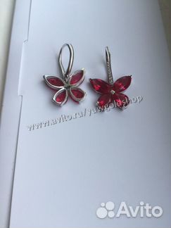 Новые золотые серьги Graff с брилл 8.5гр