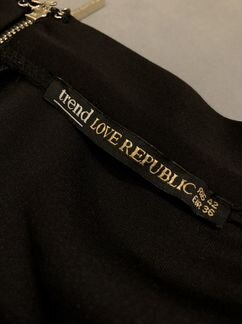 Юбка карандаш с баской Love Republic