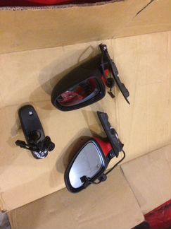 Зеркало боковое правое левое опель астра J гтс 3дв