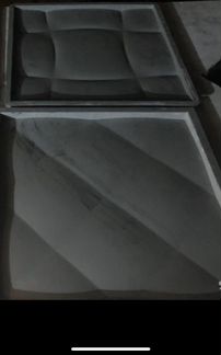 Формы для производства 3D панелей из гипса пластик