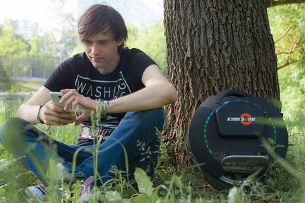 Обучение езде на моноколесе + компенсация