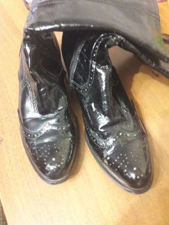 Полусапожки лаковые 41 размер