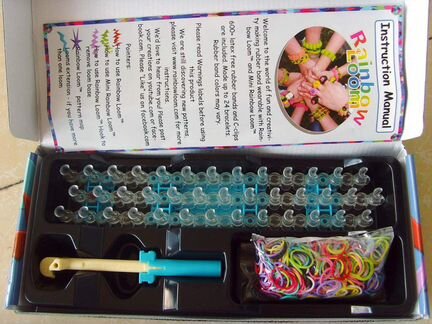 Rainbow loom плетение из резиночек