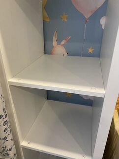 Стеллаж каллакс IKEA белый