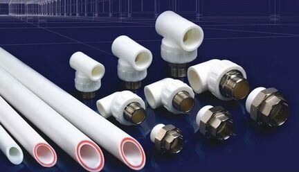 Труба полипропиленовая для отопления 25 армирована