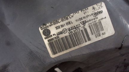 Фара (передняя) правая Volkswagen Phaeton, 2007