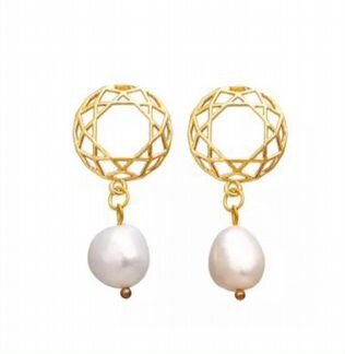 Серьги с жемчугом