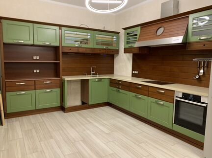 Новая угловая Кухня «Мария» Patrizia 3150*3350