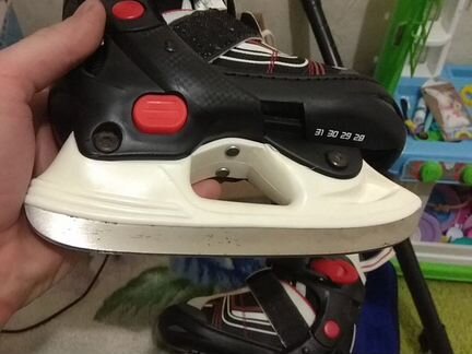 Коньки детские Oxelo ICE play5 RED (28 - 31)