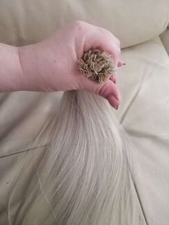 Волосы для наращивания блонд славянка 180 прядок 4