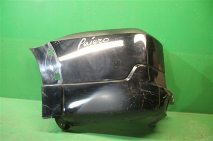 Бампер задний левый Mitsubishi Pajero 4 2006
