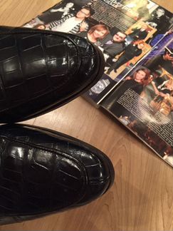 Роскошные кожаные лоферы Zilli (оригинал)