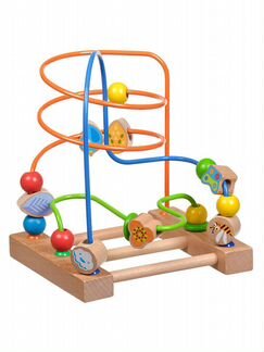 Лабиринт. Развивающая игрушка из дерева