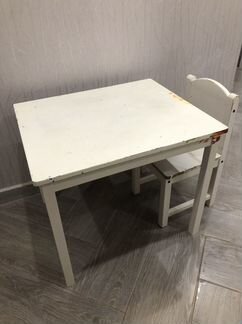 Детский столик и стульчик IKEA