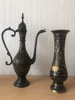 Креманки и кувшин с вазой