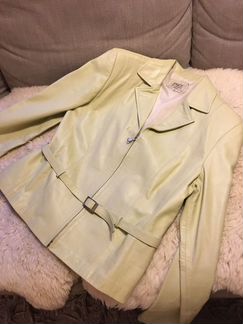 Куртка/пиджак кожаная женская из Европы