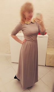Длинное платье, новое