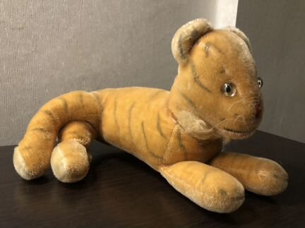 Игрушка тигр СССР