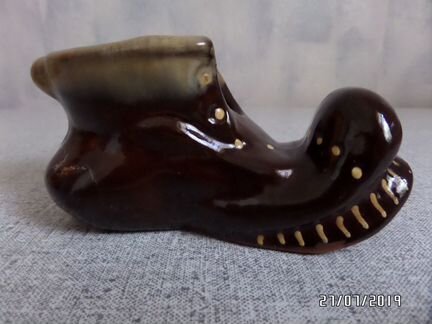 Башмачок сувенирный.СССР.1977 г-Керамика