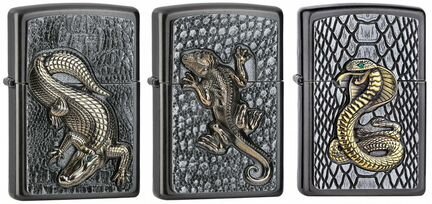Зажигалки Zippo - Пресмыкающиеся