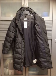 Новое пальто-пуховик Camaieu, с капюшоном