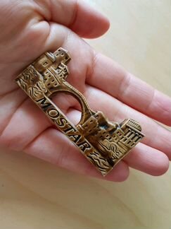 Магнит на холодильник из Боснии Мостар