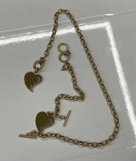 Комплект : Guess (Браслет и Подвеска)