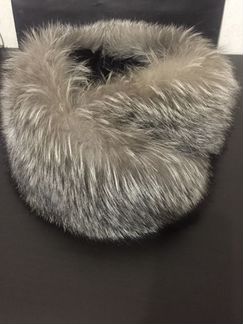 Горжетка, воротник меховой, хомут из чернобурки