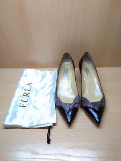 Балетки туфли натуральная кожа Furla