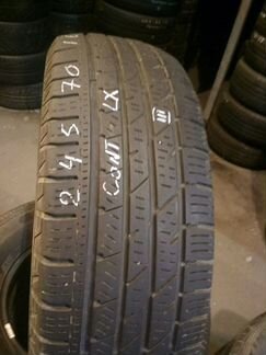 245 70 16 1шт б/у Continental Cross Contact LX