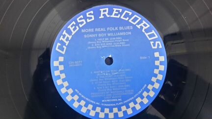 Sonny Boy Williamson винил легенды блюза USA