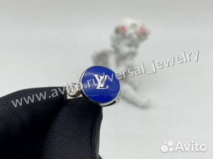 Кольцо Louis Vuitton с бриллиантами 8.76г