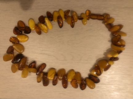 Бусы из янтаря