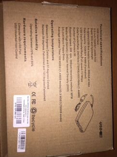 Флопик Дисковод espada fd-05pub-black